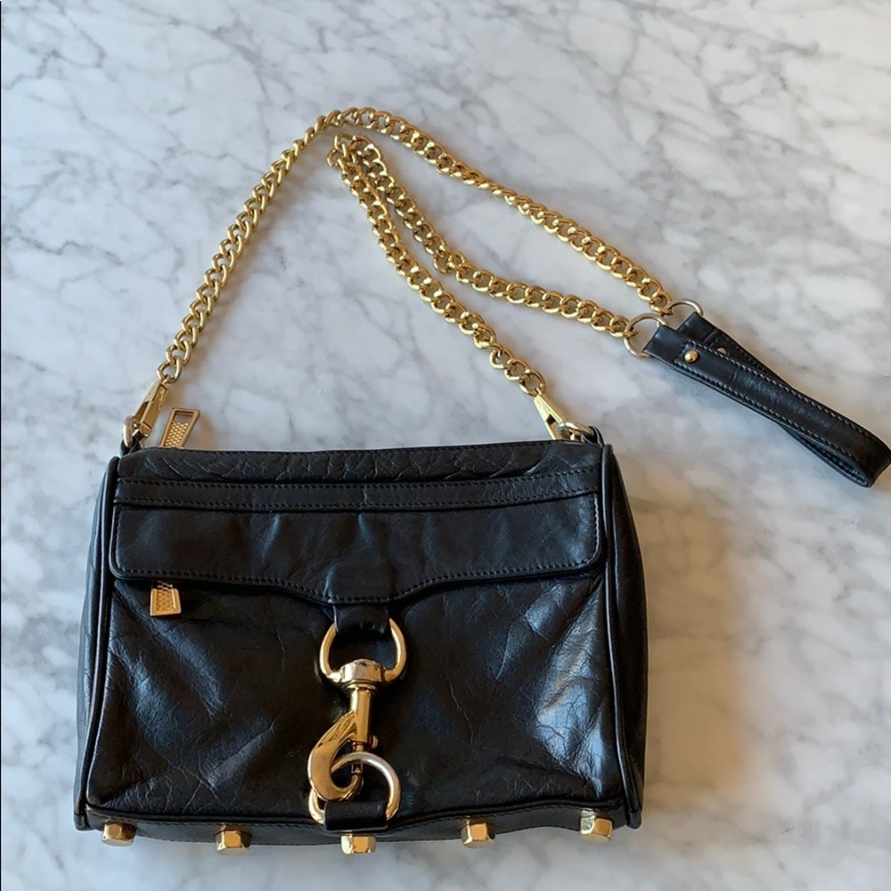 Rebecca Minkoff mini mac black